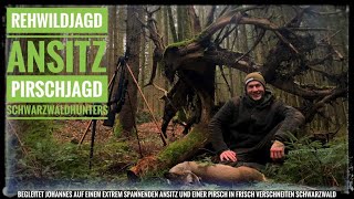 Rehwildjagd |Ansitz und Winterpirsch |Der Winter kommt |Schwarzwaldhunters |Gemeinsam zum Erfolg