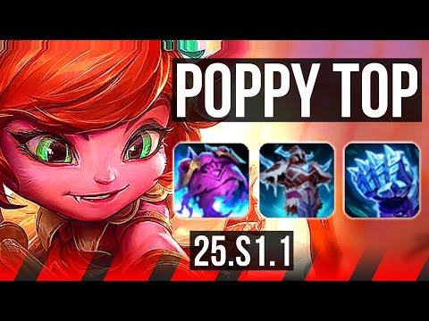 POPPY vs AKALI (TOP) | KR Master | 25.S1.1