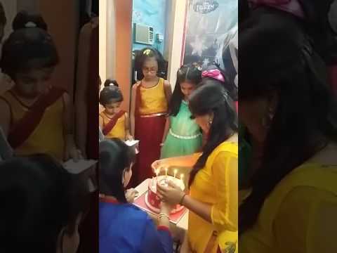 Aditi 10th Birthday cake cutting