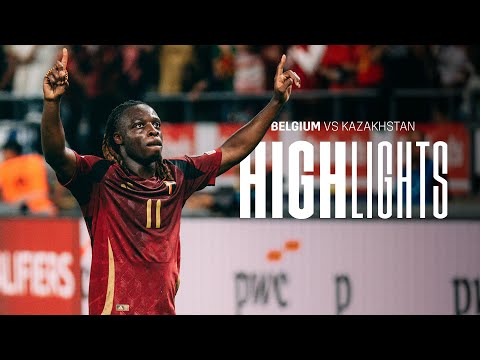 Belgium 6-0 Kazakhstan | A perfect evening at Lotto Park | #REDDEVILS