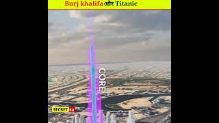 Titanic की तरह Burj Khalifa गिर सकता है। #shorts