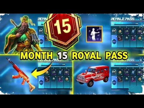 M15 ROYALE PASS MAXED PUBG MOBILE | NEW M15 ROYALE PASS | M15 ROYAL PASS MAXOUT