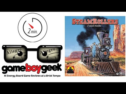 The Game Boy Geek's Allegro (2-min Review) of Steamrollers