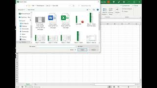How to open JSON file in Excel