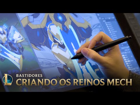 Criando os Reinos Mech | Bastidores - League of Legends