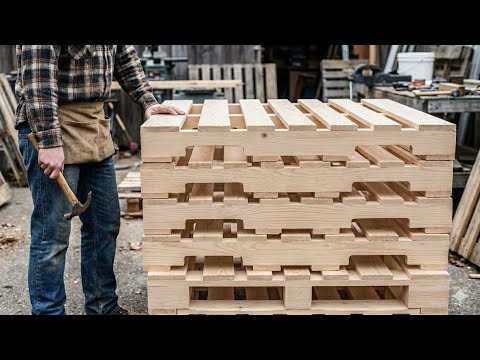 Building A Windmill From Pallet Wood Has Amazed Engineers