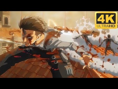 Levi vs Kenny Fight Scene 4k - Attack On Titan 4k