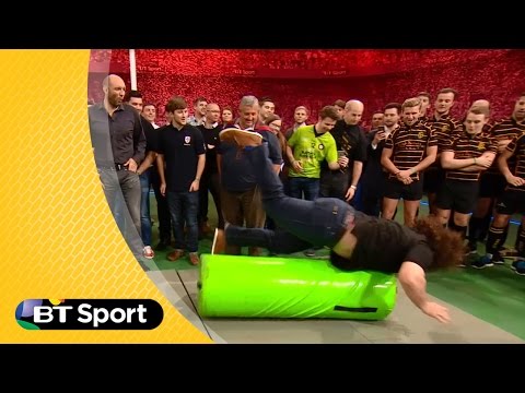 Adam Jones takes on the smashometer | Rugby Tonight