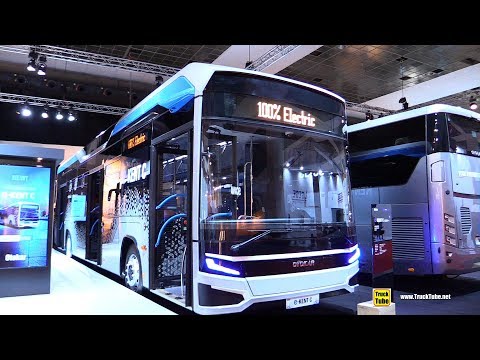 2020 Otokar e-Kent C-Urban Electric Bus - Exterior Interior Walkaround
