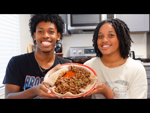 Ethiopians from America Cook Tibs!