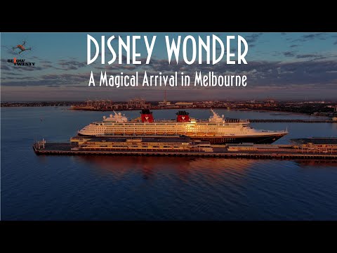 Thumbnail for Disney Wonder – A Magical Arrival in Melbourne | Cinematic Drone Film (4K)