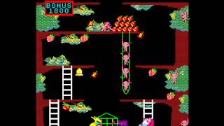 Arcade Game: Kangaroo (1982 Sun Electronics)