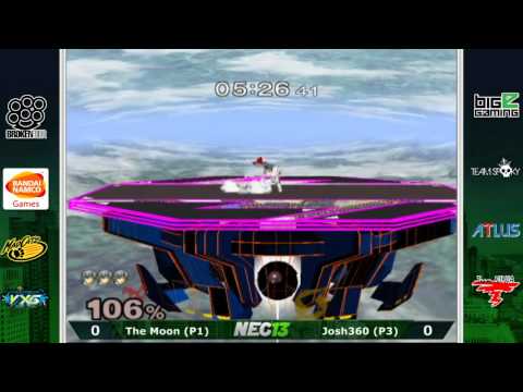 NEC 13 - The Moon (Marth) Vs. Josh360 (Samus) - Bracket