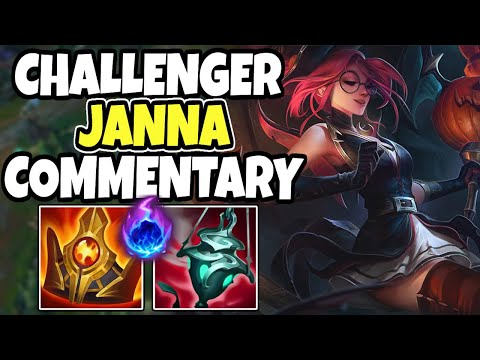 JANNA SUPPORT IS BACK ( it never left...) - Challenger support commentary