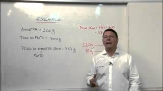 Determinação de matéria seca da silagem