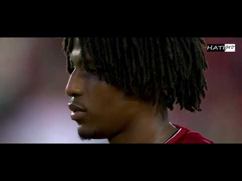 لاعب ليفربول الجزائري ياسر لعروسي ضد دورتموند  Yasser Larouci vs Dortmund