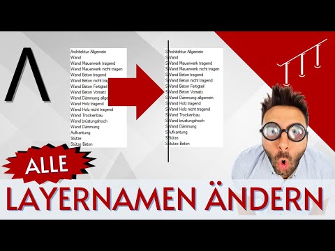 ALLPLAN - ☺ALLE Layernamen ändern☺