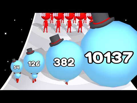 BIG HEAD RUN: Level Up Runner - Number Games! (Max Level)