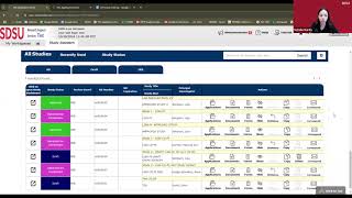 SDSU iRIS IRB Introductory Webinar - Study Roles and Privileges