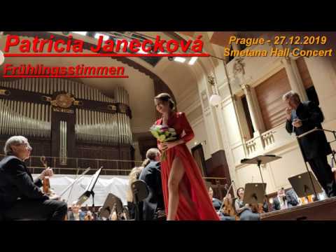 Patricia Janečková: Frühlingsstimmen - Johann Strauss II - Obecní dům Smetana Hall - Prague - 2019