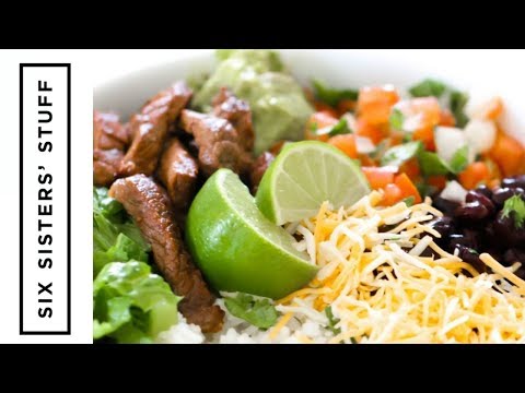 How to Make Steak Burrito Bowls