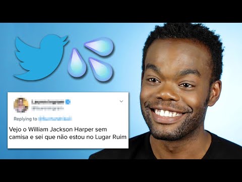 William Jackson Harper lê tuítes sedentos