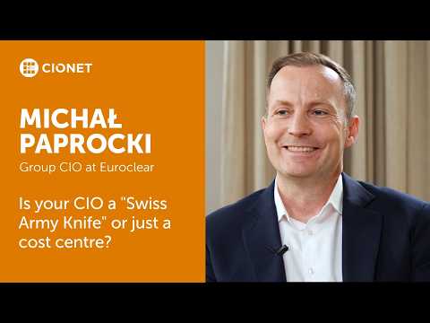 Leadership Deep Dive with Michał Paprocki, Group CIO at Euroclear