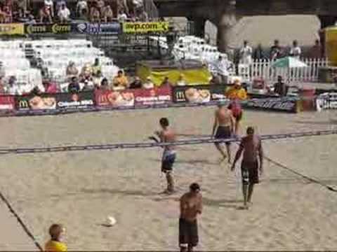 2007 AVP Manhattan Beach Open Medel/Souza vs. Lambert/Metzger-2