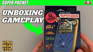 Hyper Mega Tech Capcom Super Pocket - Unboxing & Gameplay