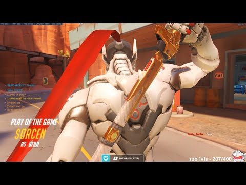 Overwatch Fastest Genji God Necros Showing His Gameplay Skills