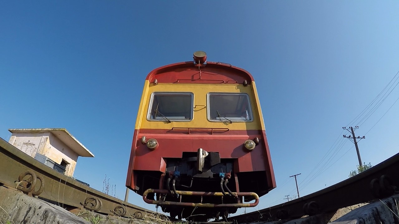 [ЧФМ] Д1-603-1 близ cт. Абаклия / [CFM] D1-603-1 railcar near Abaklia station