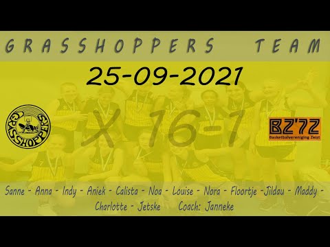 25092021 Grasshoppers 16-1 Thuis tegen BZ72