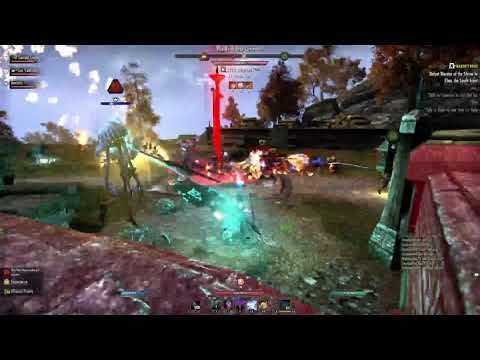 Unkillable Magicka Warden - ESO 3vx Magicka Warden PVP - A Warriors Honor