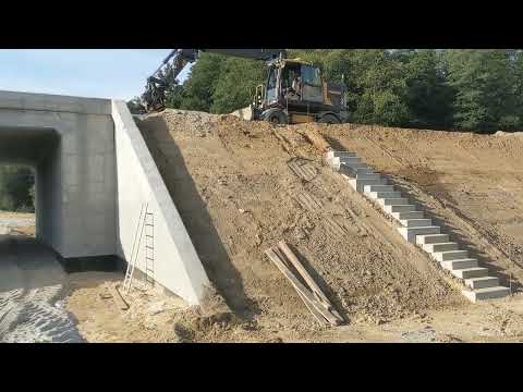 Projektowany wiadukt WD 1 km 4+483,25