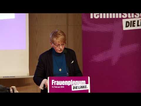 Gabi Zimmer auf dem Frauenplenum, Europaparteitag 2014