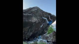 Video thumbnail of Black Mamba, 8b+ (low). Rifugio Barbara