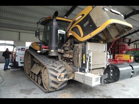 Challenger MT845E Software Remapping on dyno