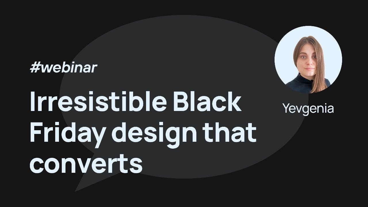 Irresistible Black Friday design that converts