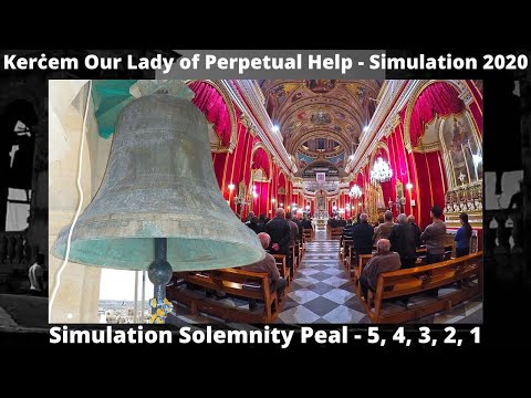 Mota Simulation (2020 - 5,4,3,2,1) - Kerċem Madonna tas-Sokkors - 5 Qniepen