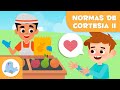 POR FAVOR GRACIAS Y PEDIR PERMISO NORMAS DE CORTESÍA Para Niños Episodio 2