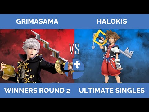 RogaSmash 206: SSBU Winners R2 – GrimaSama (Robin) vs Halokis (Sora)