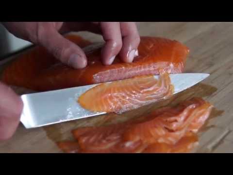 Cold Smoked Salmon  - Nova Lox - recipe