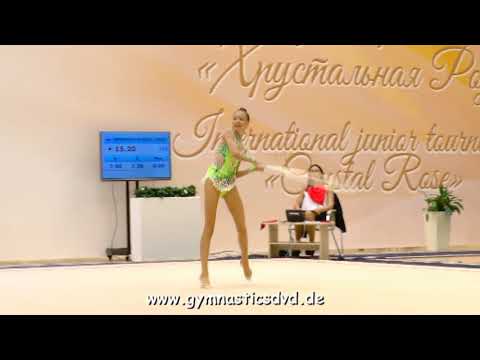 Lucie Anyzova (CZE) - Junior 33 - Crystal Rose Cup Minsk 2018