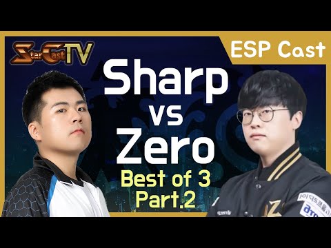 [ESP] Sharp vs Zero on Benzene (TvZ, Bo3) Part2 [2021.03.13] - StarCastTV Español
