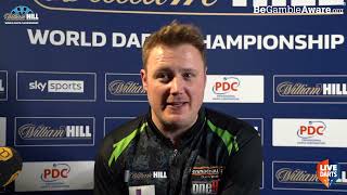 Jim Williams: “I was less nervous here than I was at Lakeside – the players are treated properly”