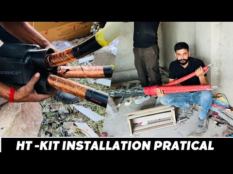 Learn HT Cable Termination Kit Fixing Full Video A To Z Step in Hindi from Er Mahipal Swami
