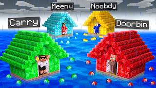 Download lagu WATER HOUSE BATTLE CHALLENGE IN MINECRAFT... mp3
