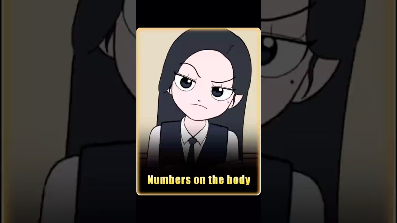 There are numbers on people.#usa #anime #foryou