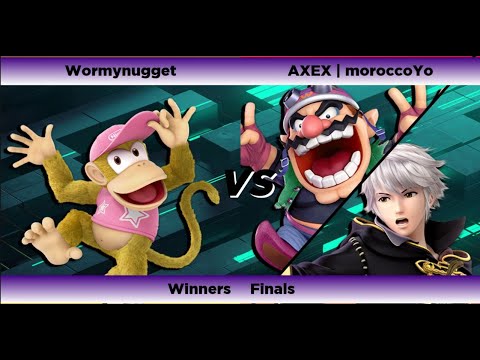 Flynn's Arcade 048 Winners Finals - Wormynugget (Diddy Kong) Vs AXEX | morrocoYo (Wario Robin) SSBU