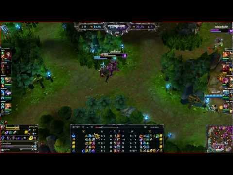 Zed vs. Shaco - 1v1 Turn Around Play